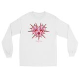 Pink Bimbo Spiked Heart Long Sleeve Shirt