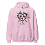 Goth Spiked Heart Unisex Hoodie