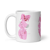 The Rhonda Rabbits White Glossy Mug