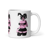 The Rhonda Rabbits White Glossy Mug