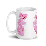 The Rhonda Rabbits White Glossy Mug