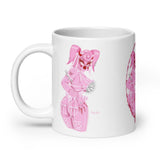 The Rhonda Rabbits White Glossy Mug