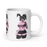 The Rhonda Rabbits White Glossy Mug