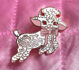 Kitschy Fetish Lamb Cutie 1.5" Enamel Lapel Pin