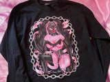 Latex Fetish Babe UNISEX Long Sleeve Shirt