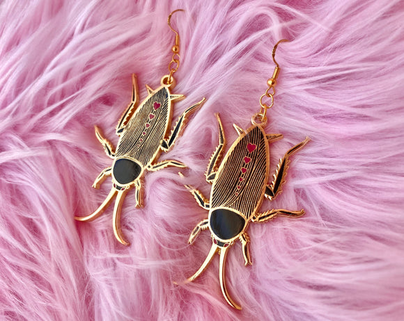 Cockroach Earrings ♡