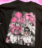 Creepy Gals Hair Metal Band Unisex Short Sleeve T-Shirt