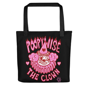 Poopywise the Clown Tote Bag