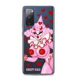 Bimbo the Clown Clear Samsung Case - all sizes