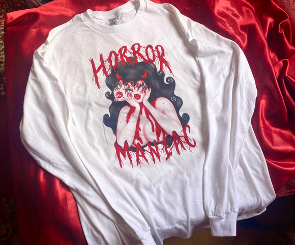 Horror Maniac Unisex Long Sleeve Shirt