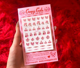 Creepy Gals Lovecore Nail Decal Stickers
