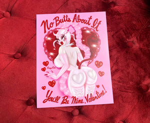 No Butts About It - 8.5"x11" Poster Print