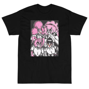 Creepy Gals Hair Metal Band Unisex Short Sleeve T-Shirt