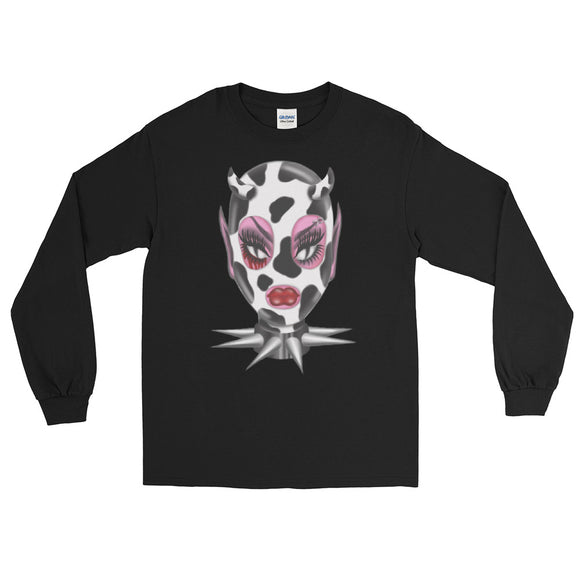 Cowprint Latex Daddy Unisex Long Sleeve Shirt