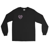 Vintage Valentine Lamby Unisex Long Sleeve Shirt