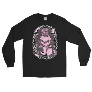 Latex Fetish Babe UNISEX Long Sleeve Shirt
