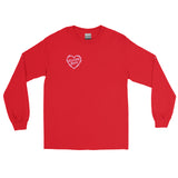 Vintage Valentine Lamby Unisex Long Sleeve Shirt