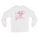 Vintage Valentine Lamby Unisex Long Sleeve Shirt