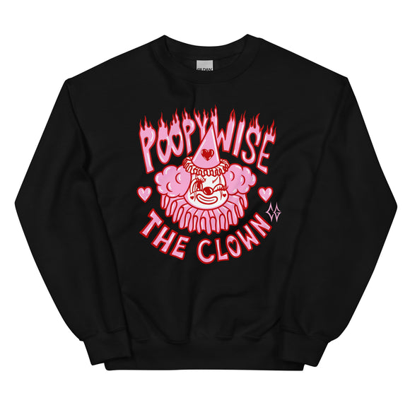 Crewneck Sweatshirt It Clown Sweatshirt Poopywise The Clown Unisex