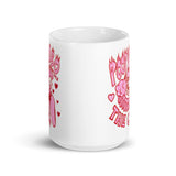 Bimbo and Poopywise the Clowns White Glossy Mug