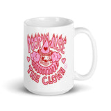 Bimbo and Poopywise the Clowns White Glossy Mug